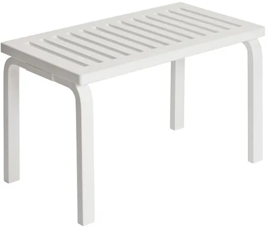 artek 153 Bänk Storlek B L72.5 cm Vitlackerad björk