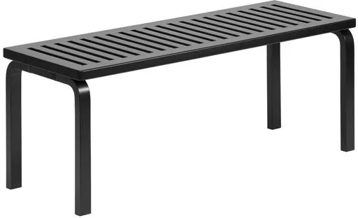 artek 153 Bänk Storlek A L112,5 cm Svartlackerad björk