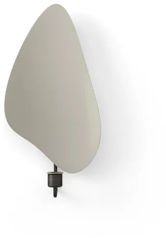 Audo Flambeau Väggljusstake H34 Patinerad Mässing/Grå