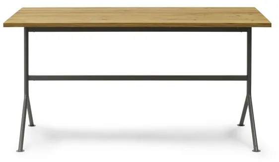 Normann Copenhagen Kip-skrivbord Grå/Ek