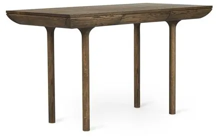 Warm Nordic Rúna-skrivbord L130, rökt ek
