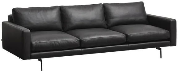Wendelbo Edge V1 Modulsoffa 25 Faith 2 Svart/Svart